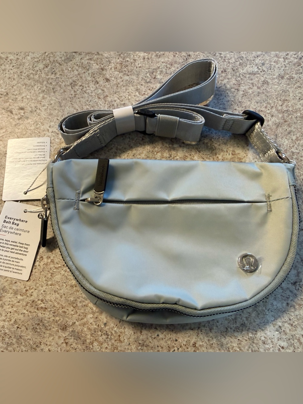 lululemon athletica Light Gray Everywhere Belt Bag